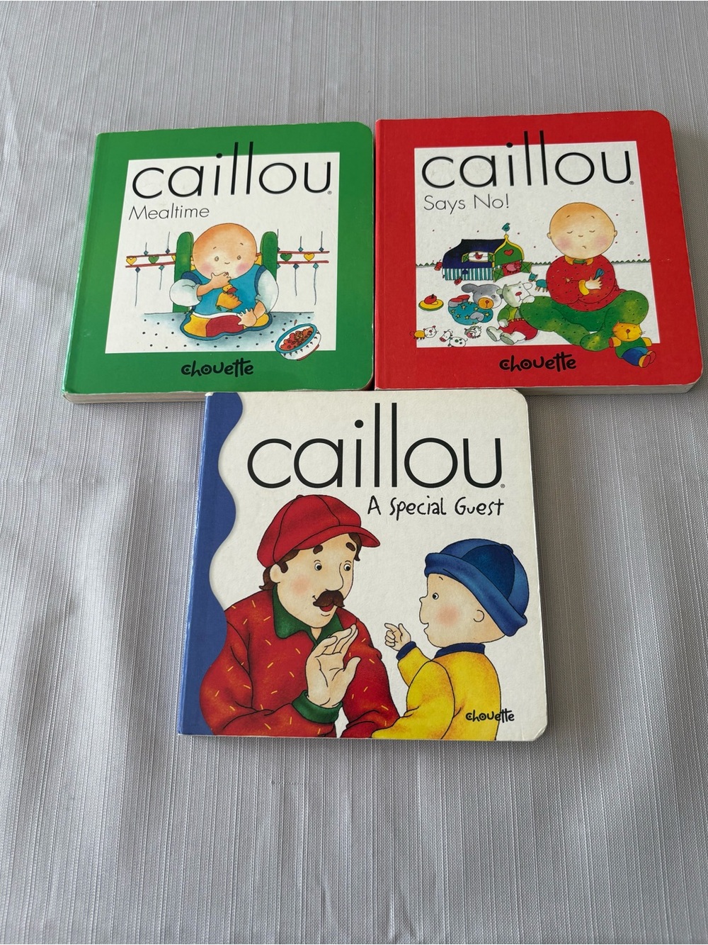 3 Caillou Baby Board Books